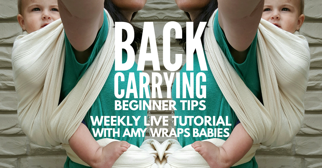 how to carry your baby in a wrap