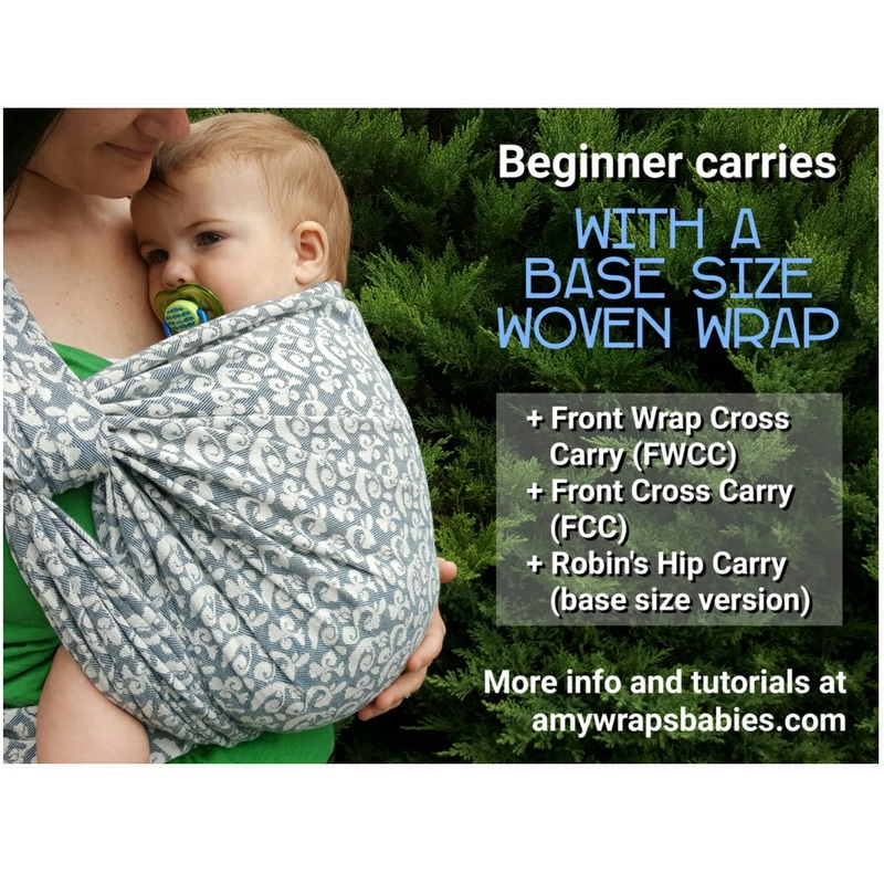 stretchy wrap newborn carries